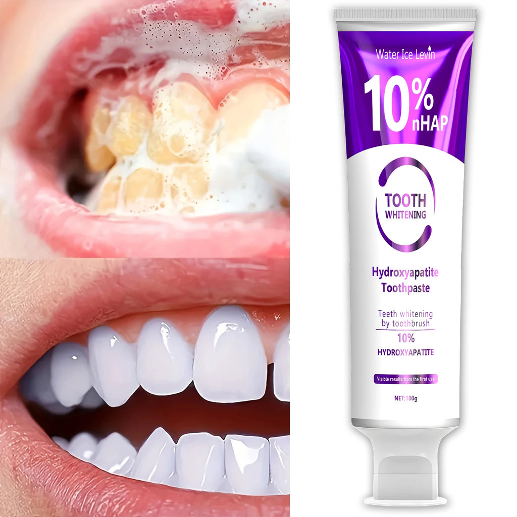 Tidesmit 10% Nanoh Hydrogen Oxide teeth whitening toothpaste for deep cleansing and confident daily use