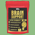 9 In1 Brain Support Transdermal Patches With Ashwagandha Root, Gotu Kola Focus, Memory & Energy Booster 30 Patches
