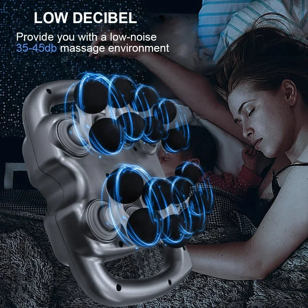 Tidesmit Percussive Therapy Massage Gun - 16-24 Speed Deep Tissue Recovery Fascia Gun Tidesmit