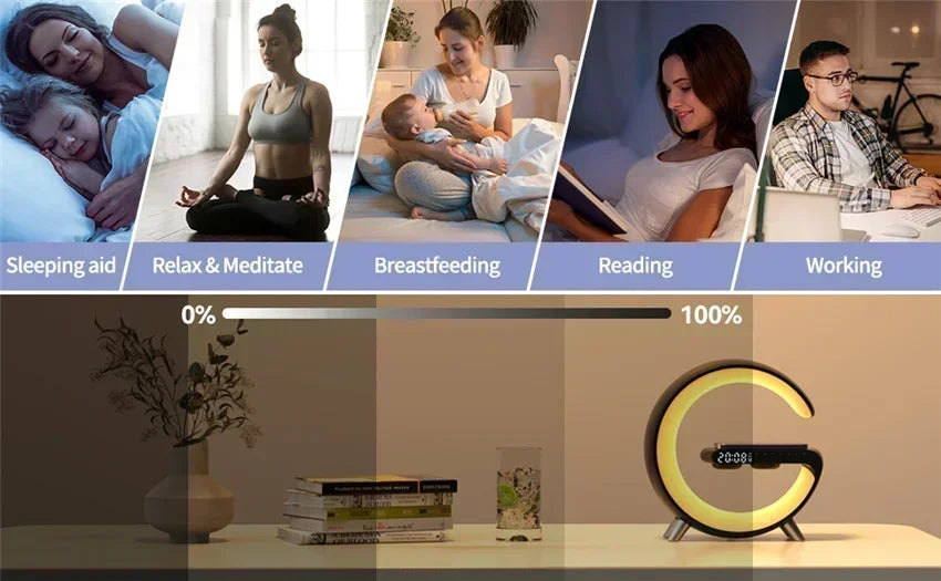 Wireless Bluetooth Speaker and Charging Station | Tidesmit Tech Tidesmit
