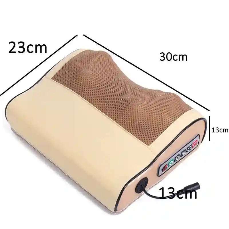 Back Neck Massager with Infrared Heat - Portable Deep Tissue Kneading Relaxation Treatment Tidesmit