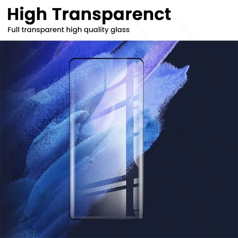 Redmi Note 14 Pro Plus 9D Curved Tempered Glass Screen Protector Tidesmit