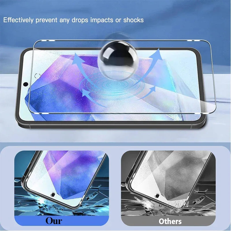 Samsung S26 Tempered Glass Screen Protector - 9H Anti-Scratch HD Clear Film Tidesmit