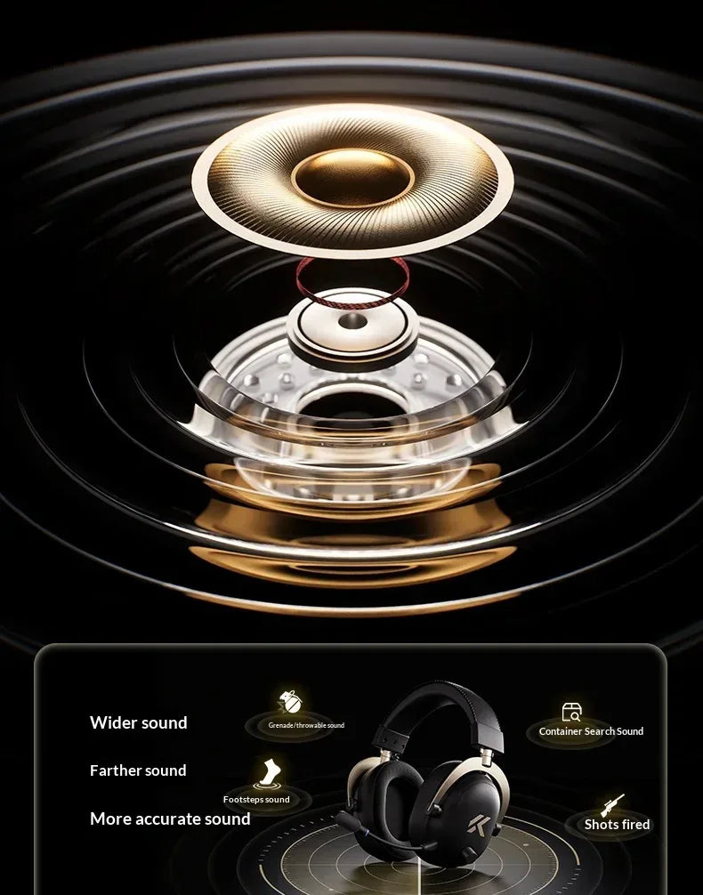 V9 Turbo Wireless Gaming Headset – Esports Audio by Tidesmit Tidesmit