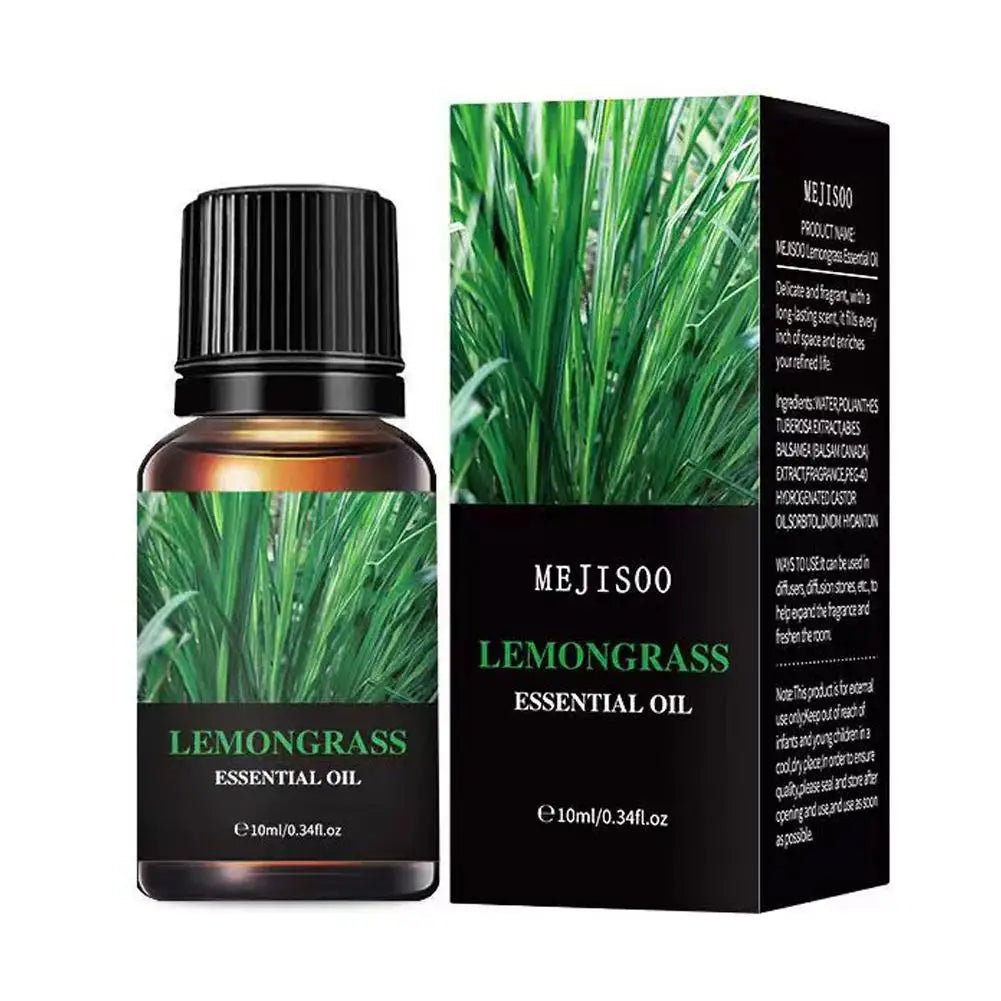 Aromatherapy Essential Oil 10ml Lemon Eucalyptus Lavender Eucalyptus Jasmine Rose Mint Orange Aroma Essential Oil