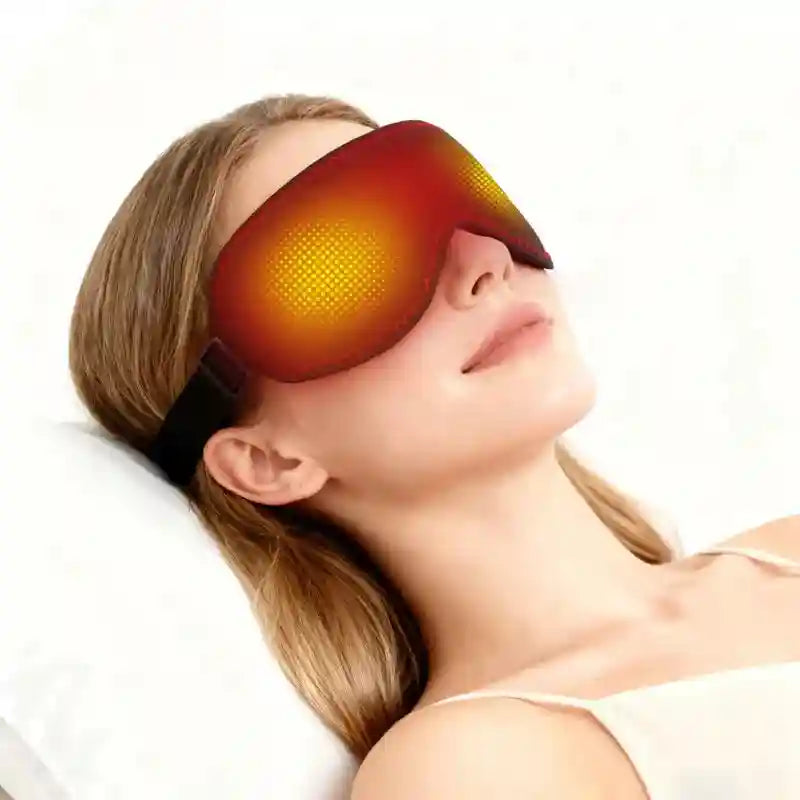Heated Eye Massage Mask with 3 Heat Modes - Portable Wellness Device Eye Massage Instrument Tidesmit