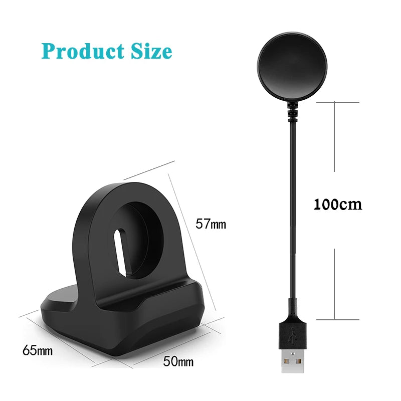Samsung Galaxy Watch Charger Cable – Magnetic Dock Stand (1m) Tidesmit