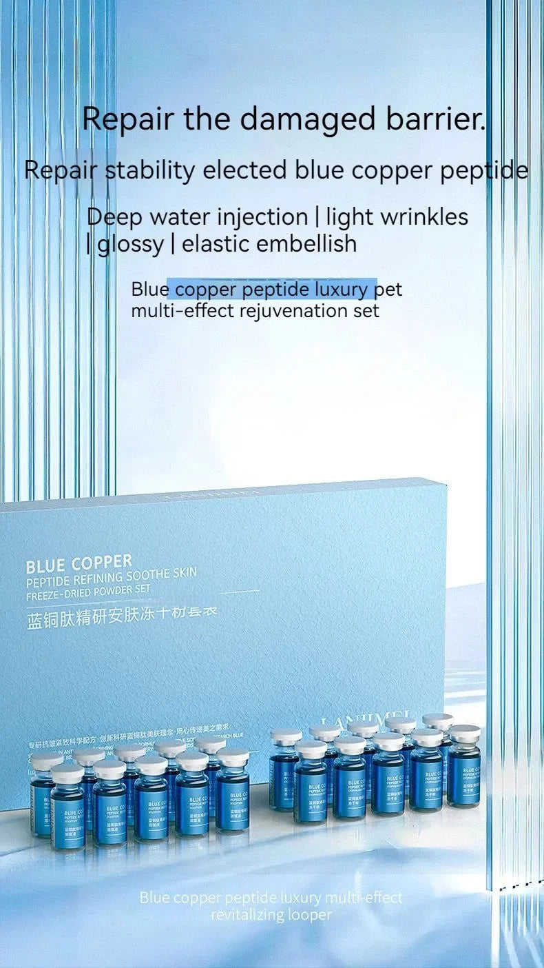 Copper Peptide Serum Anti-Wrinkle Treatment by Tidesmit Relaxation Treatment Tidesmit