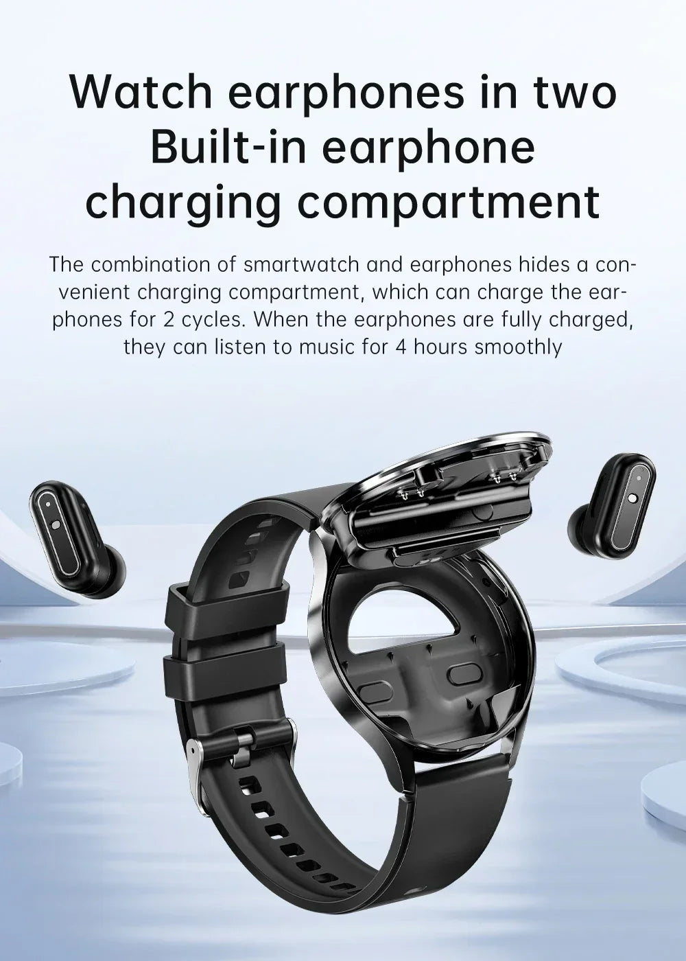 New X10 Headset Smart Watch TWS 2 in 1 Wireless Bluetooth Earphone Blood Pressure Heart Rate Testing Sport Music Smartwatch