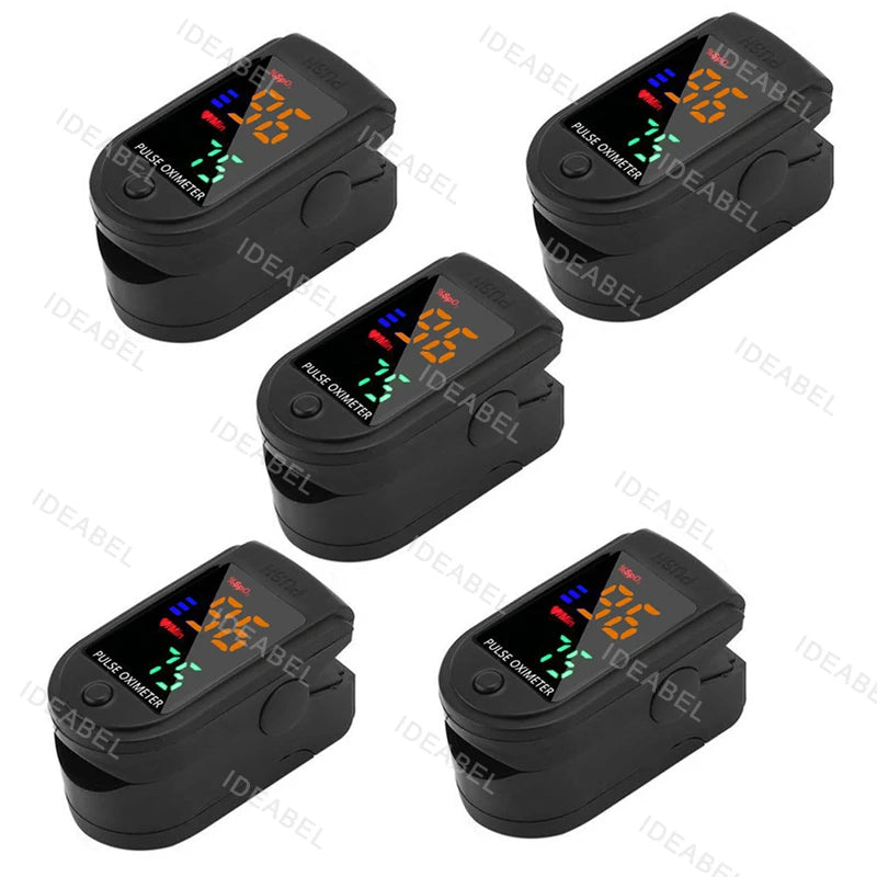 1-10P Finger Pulse Oximeter OLED Blood Oxygen Saturation Heart Rate Monitor Oxymeters Medical With Respiratory Digital Oximeter