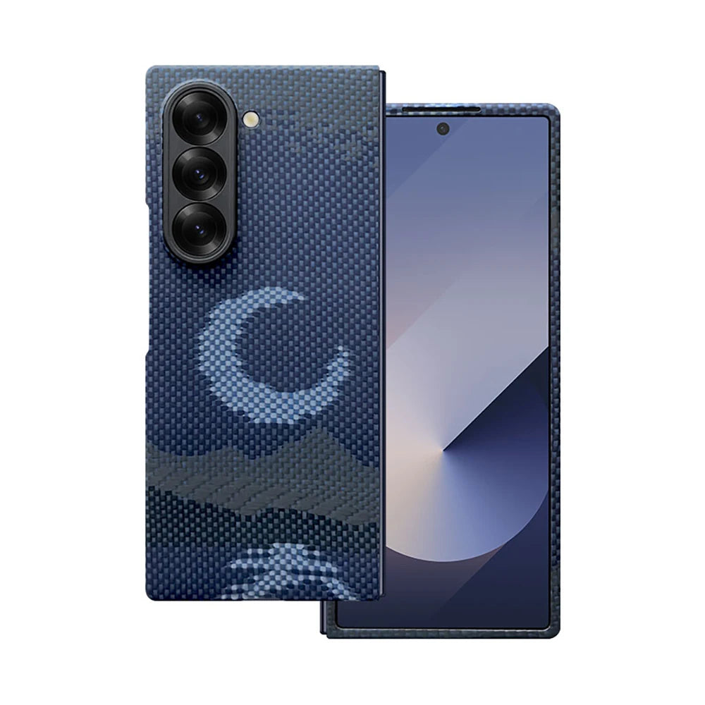 Samsung Galaxy Z Fold 7 Kevlar Carbon Fiber Case - Military-Grade Protection Tidesmit