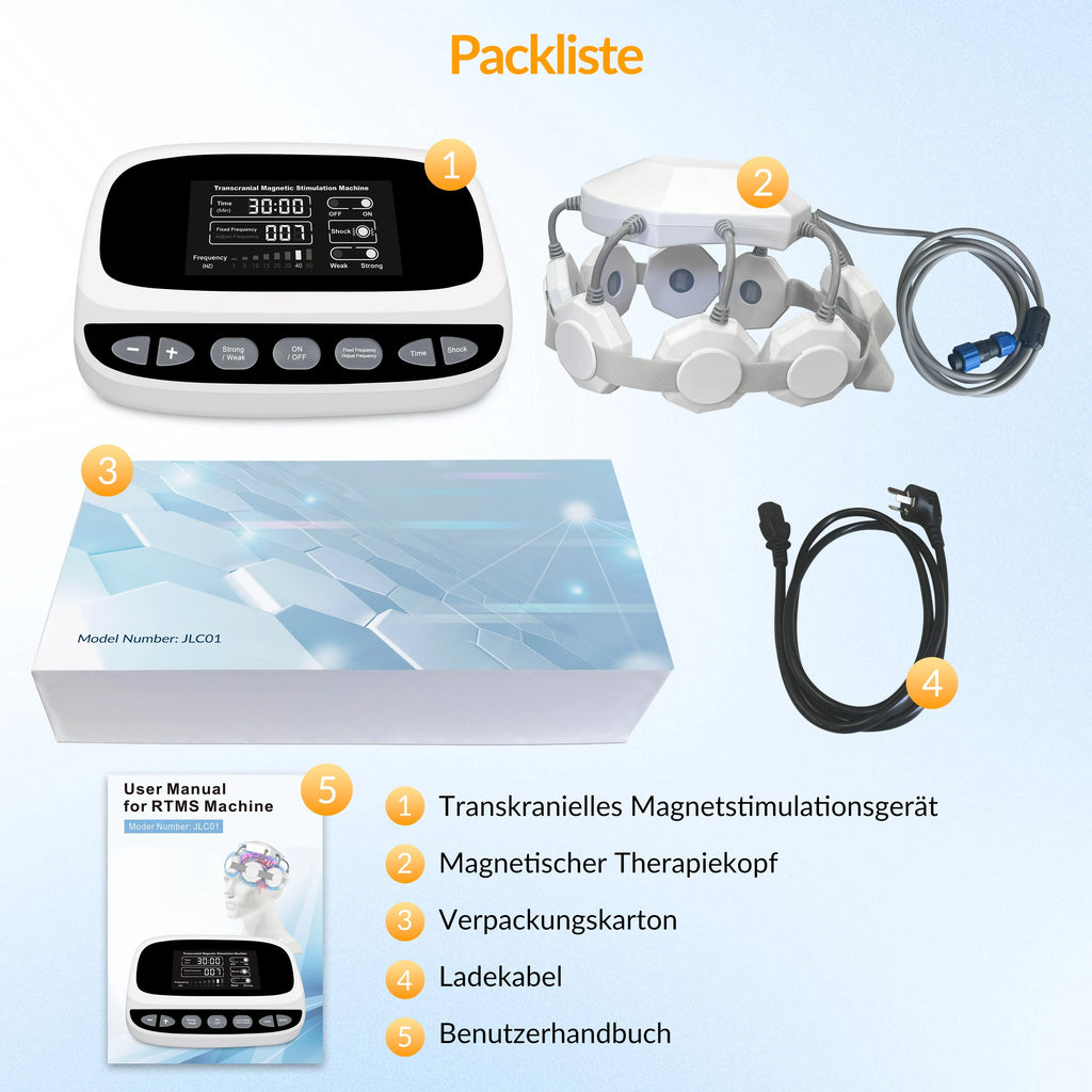 Transcranial Magnetic Stimulation Device for Anxiety Relief - Tidesmit Relaxation Treatment Tidesmit