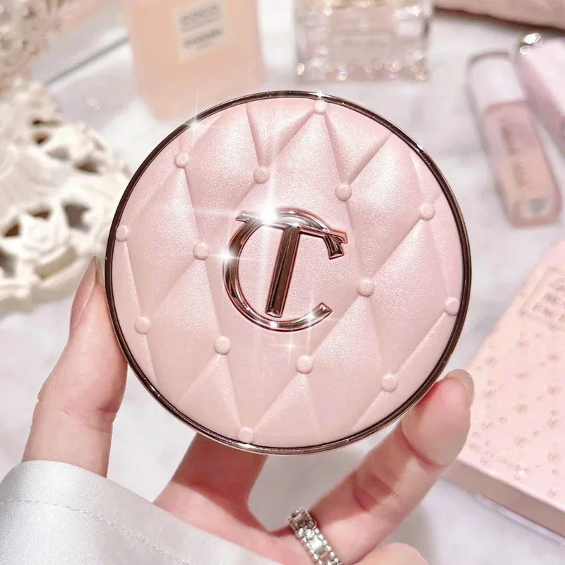 Tidesmit Charlotte Tilbury style air cushion foundation for moisturizing coverage and flawless INS makeup finish