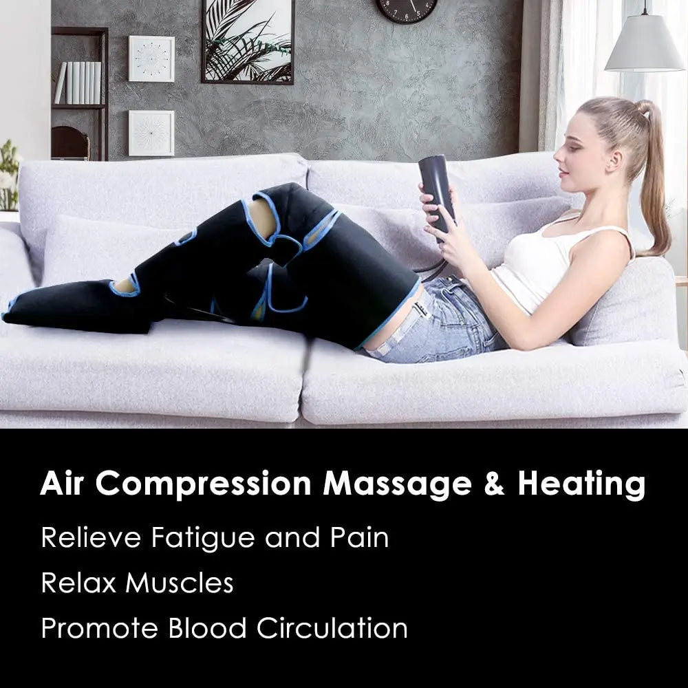 Leg Compression Recovery Boots with Heat Massager for Athlete Recovery Relaxation Treatment Tidesmit