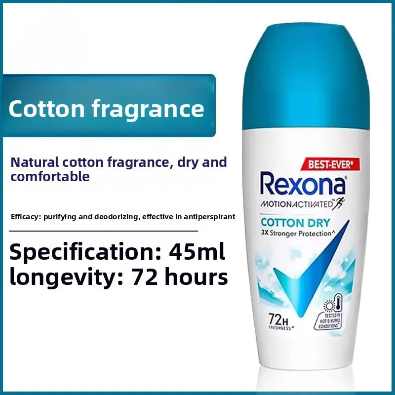 Rexona Floral Roll-On Deodorant for women 45ml, long-lasting antiperspirant freshness by Tidesmit