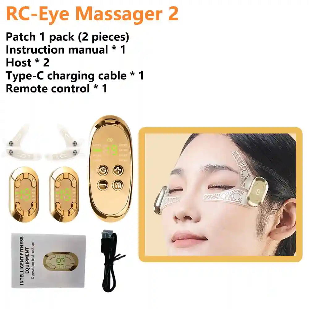 Microcurrent Eye Massager for Facial Lifting and Dark Circles Eye Massage Instrument RC-Eye Massager 2 Tidesmit