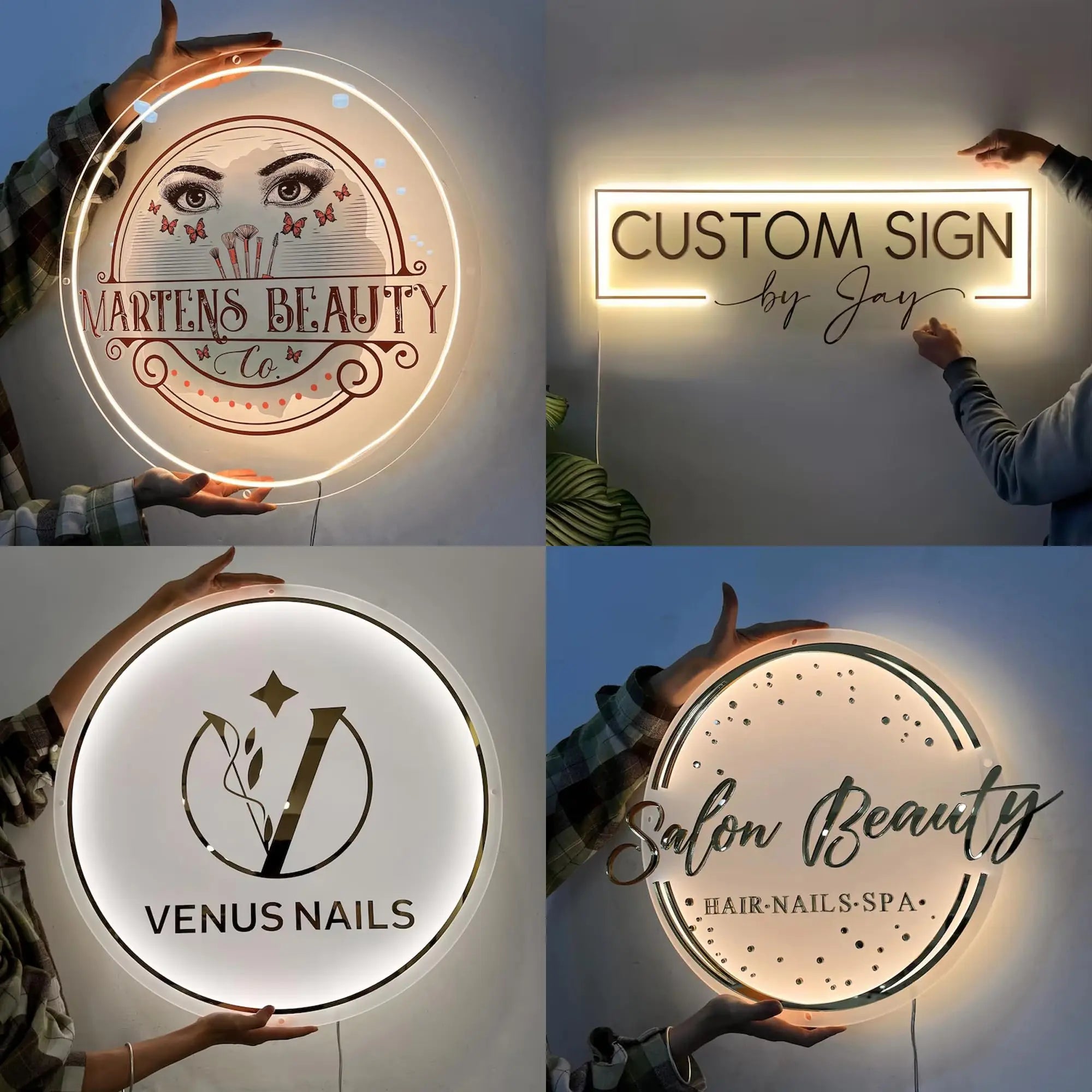 Custom Neon Sign: Personalized LED Name Light for Professional Wall Decor Tidesmit