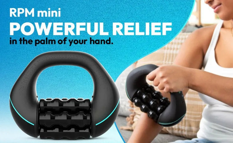 Mini Percussive Massager - Portable Muscle Recovery Tool (Type-C) Relaxation Treatment Tidesmit