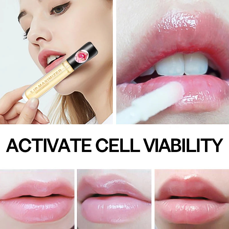Lip Plumper Serum - 5ml Moisturizing Lip Treatment for Fuller Lips Lip Care Tidesmit