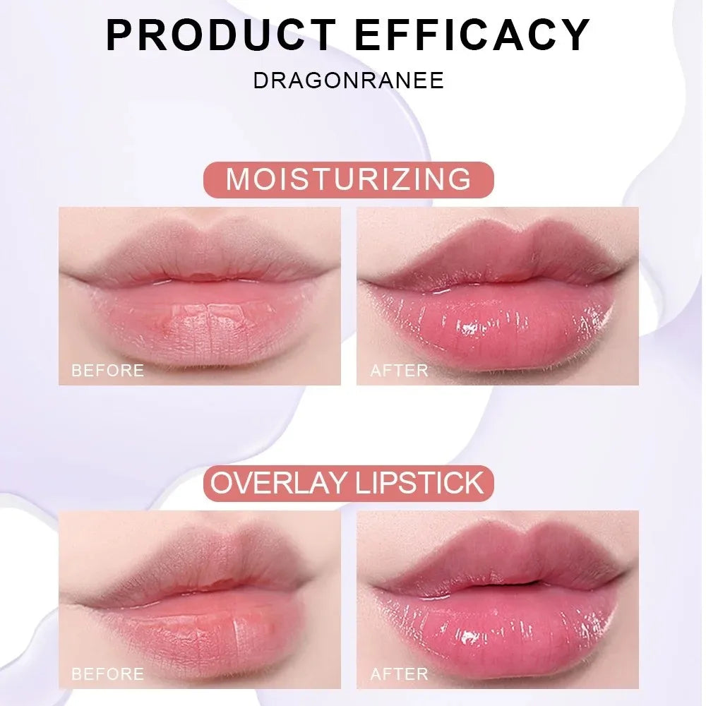 Hydrating Flower Lip Oil Set – 6-Piece Non-Stick Moisturizing Lip Treatment Lip Care Tidesmit