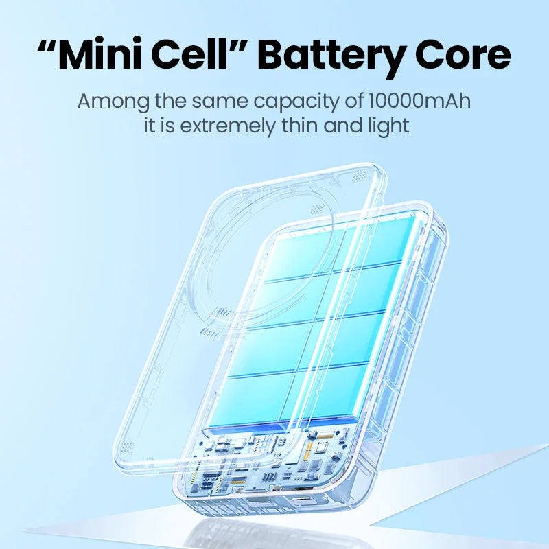 10000mAh Magnetic Portable Charger with Fast PD Power Delivery Tidesmit