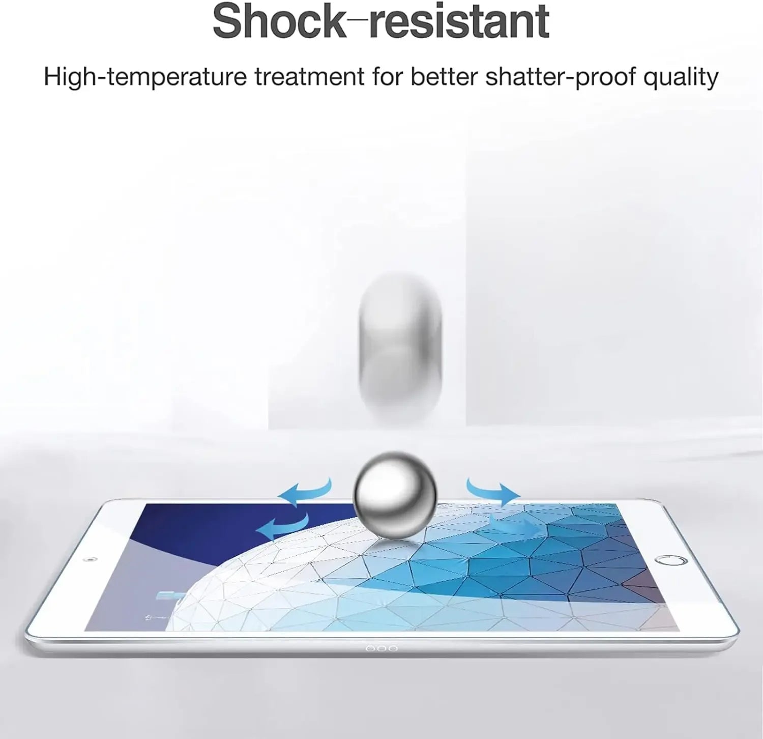 iPad Air 3 Screen Protector - 9H Tempered Glass 2-Pack by Tidesmit Tidesmit