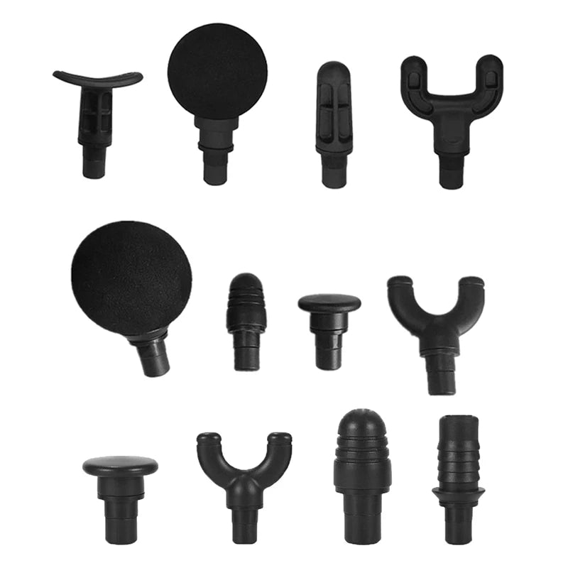 Massage Gun Replacement Heads: 4-Piece Set for Deep Tissue Recovery Body Shaping Massage Equipment Tidesmit