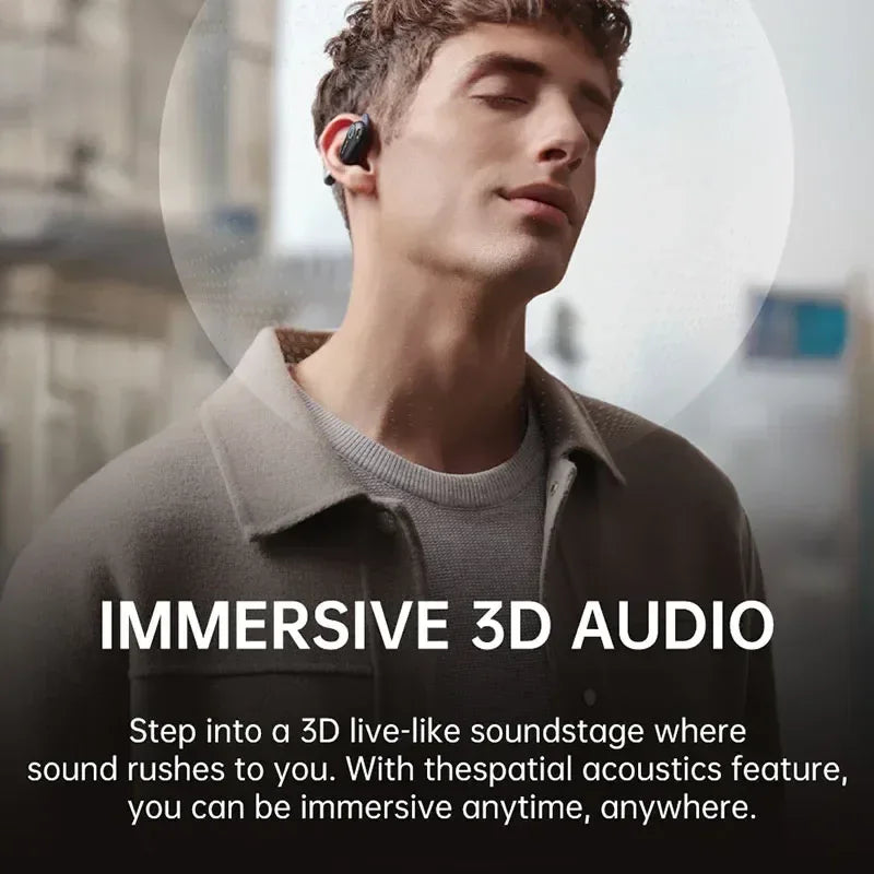 Open-Ear Sport Earbuds Bluetooth 5.4 60-Hour Playtime by Tidesmit Tidesmit
