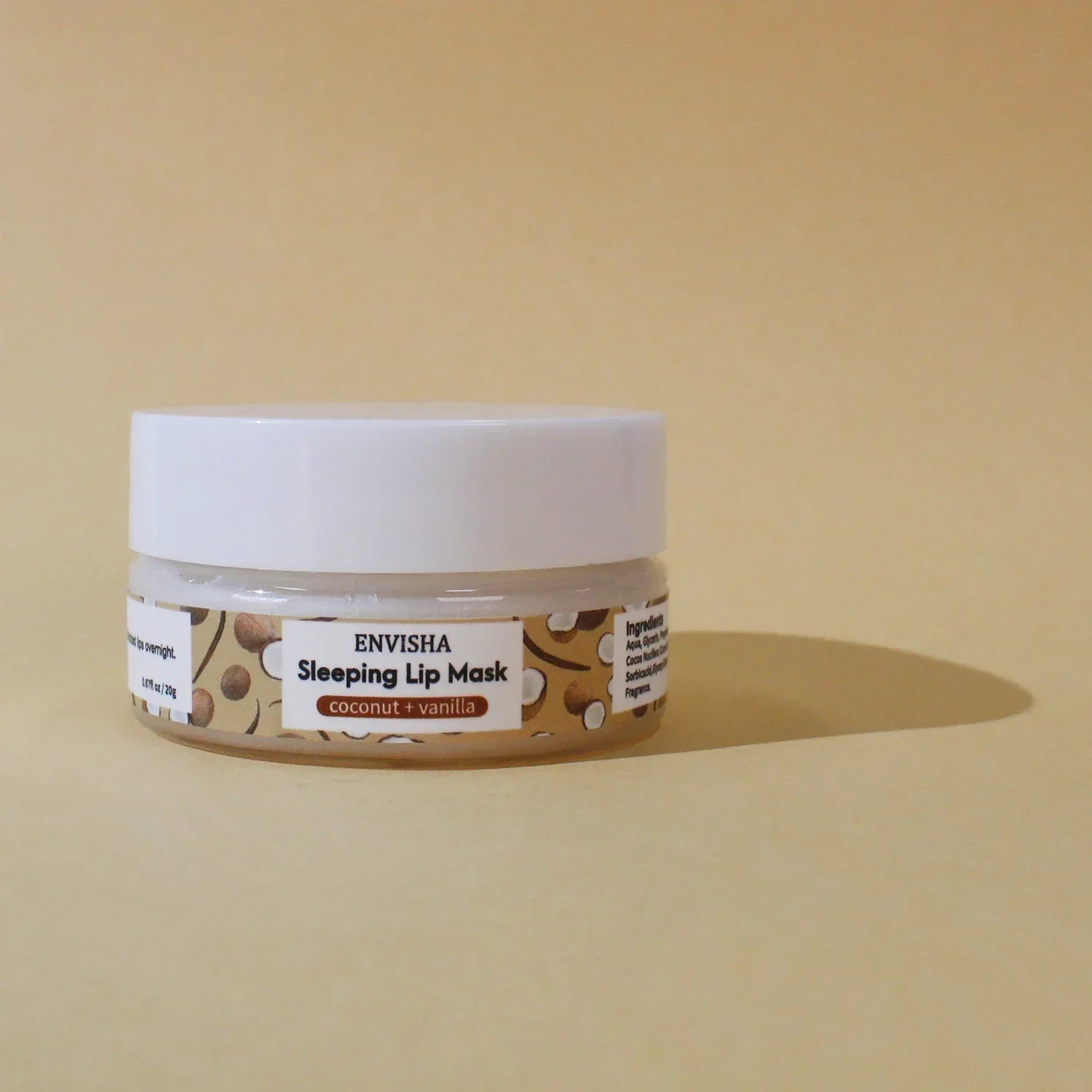 Coconut Lip Sleeping Mask for Deep Hydration - Tidesmit Lip Care Treatment Lip Care Tidesmit