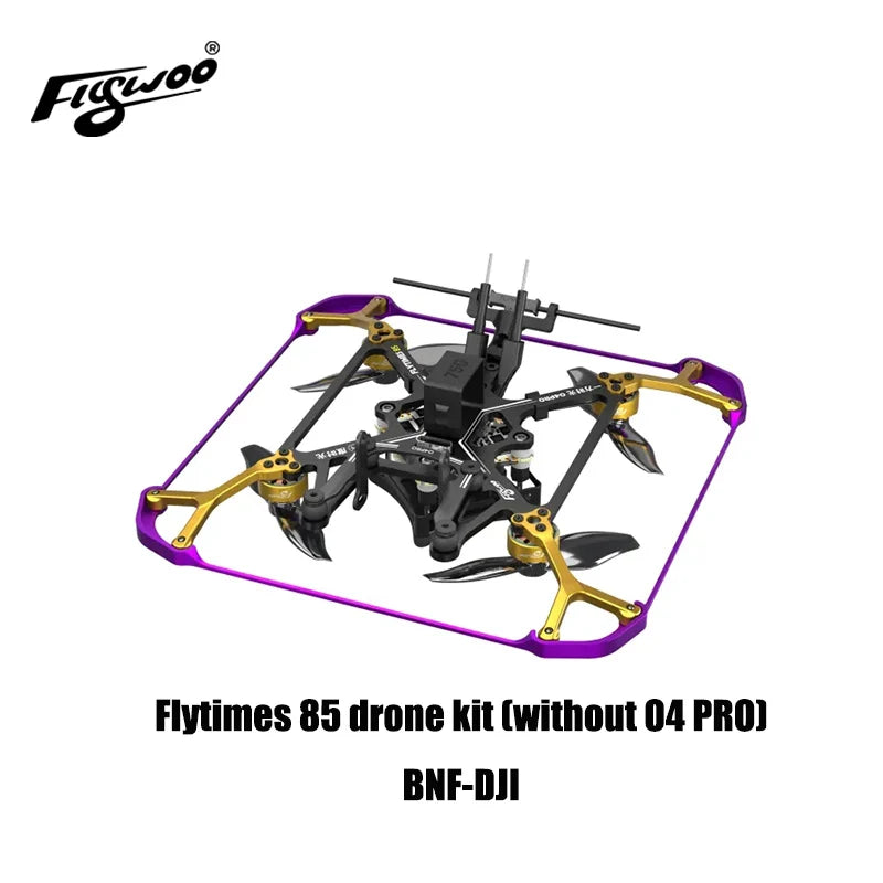 Flywoo Flytimes 85 HD O4 Pro: 2S Micro Racing FPV Drone Tidesmit