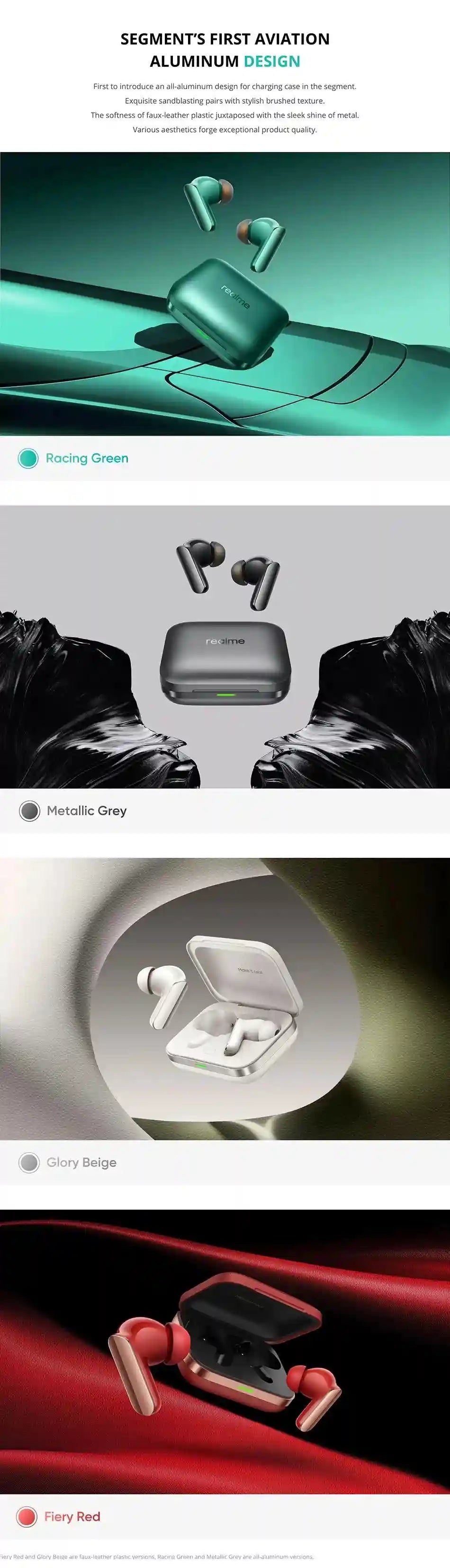 Realme Buds Air 7 Pro Wireless Earbuds - 53dB Active Noise Cancelling Tidesmit