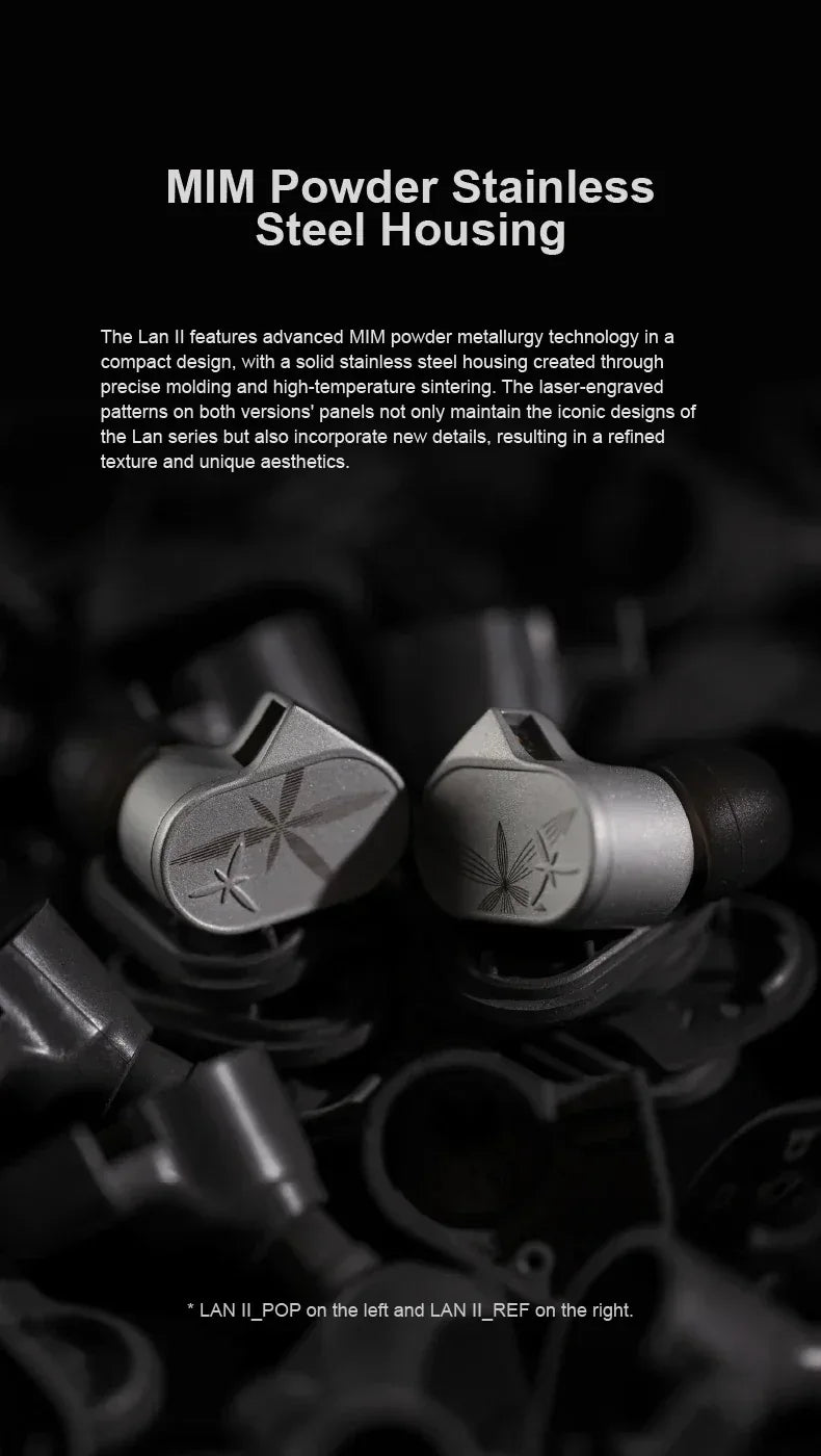 Moondrop LAN 2 HiFi In-Ear Monitors | Dual-Magnetic Driver | Tidesmit Tidesmit