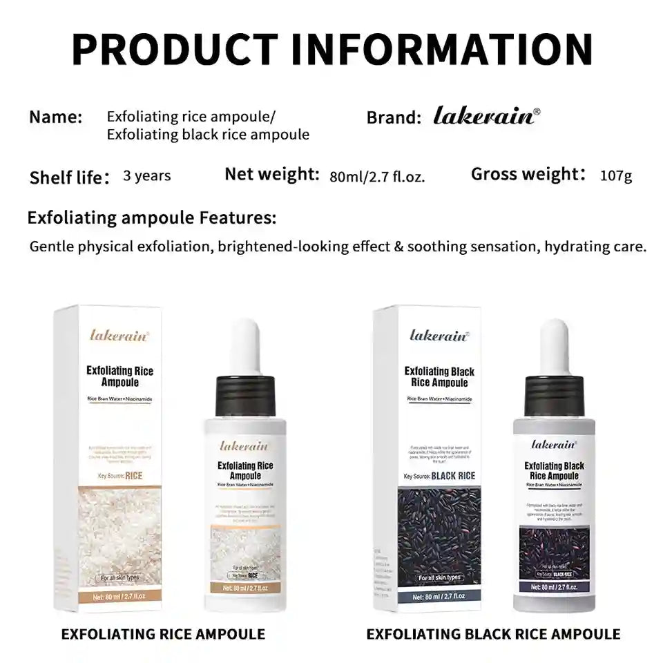 Rice Exfoliating Face Scrub for Clear Skin | Blackhead Remover | Tidesmit Scrubs Treatments Tidesmit