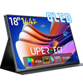 UPERFECT 2K 144Hz 18” Portable Gaming Monitor 100% DCI-P3 VESA Mount Matte Screen Mini HDMI & USB-C Travel Monitor for Laptop