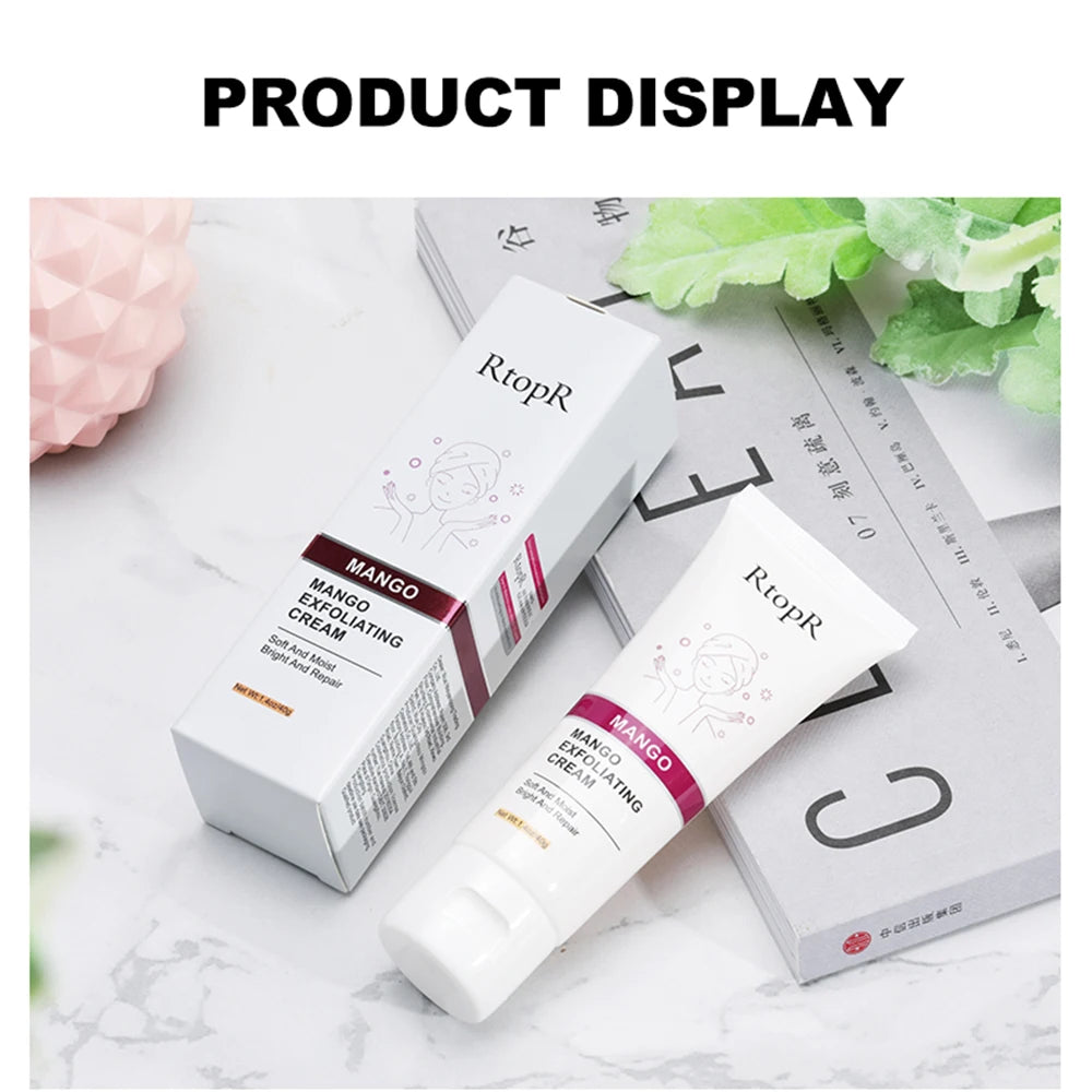 Face Exfoliating Gel | Mango Repair Scrub for Bright Skin - 40ml Scrubs Treatments Tidesmit