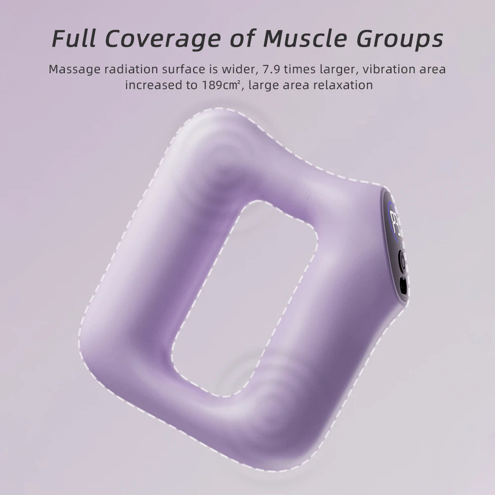 Electric Fascia Massage Ring for Deep Tissue Recovery | Blue Fascia Gun Tidesmit