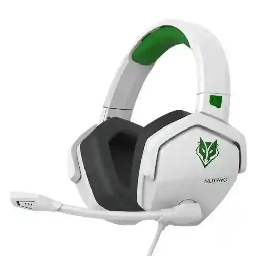 Tidesmit Gaming Headset with Mic for PS5 Xbox PC - Low Latency Audio WhiteGreen Tidesmit
