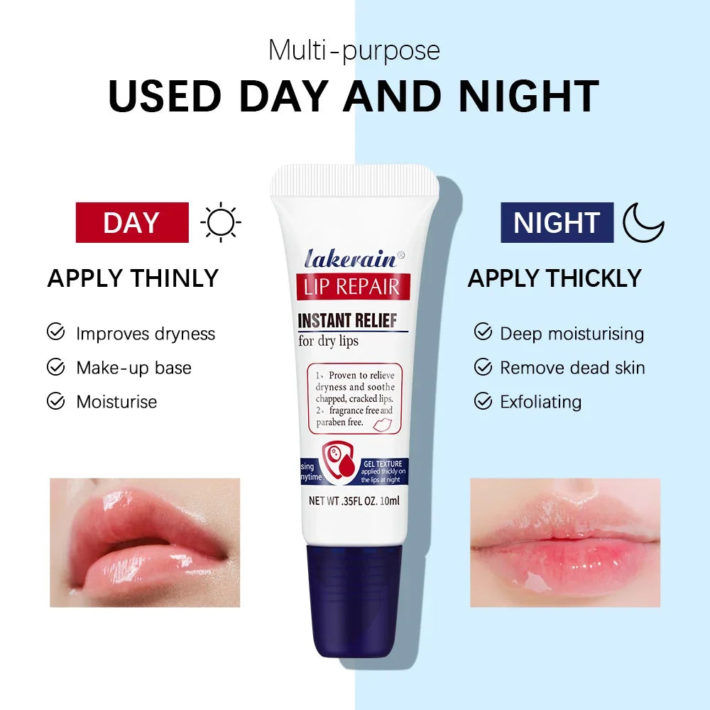 Lip Repair Gel: Instant Moisturizing Balm for Dry Lips - 2 Pack Lip Care Tidesmit
