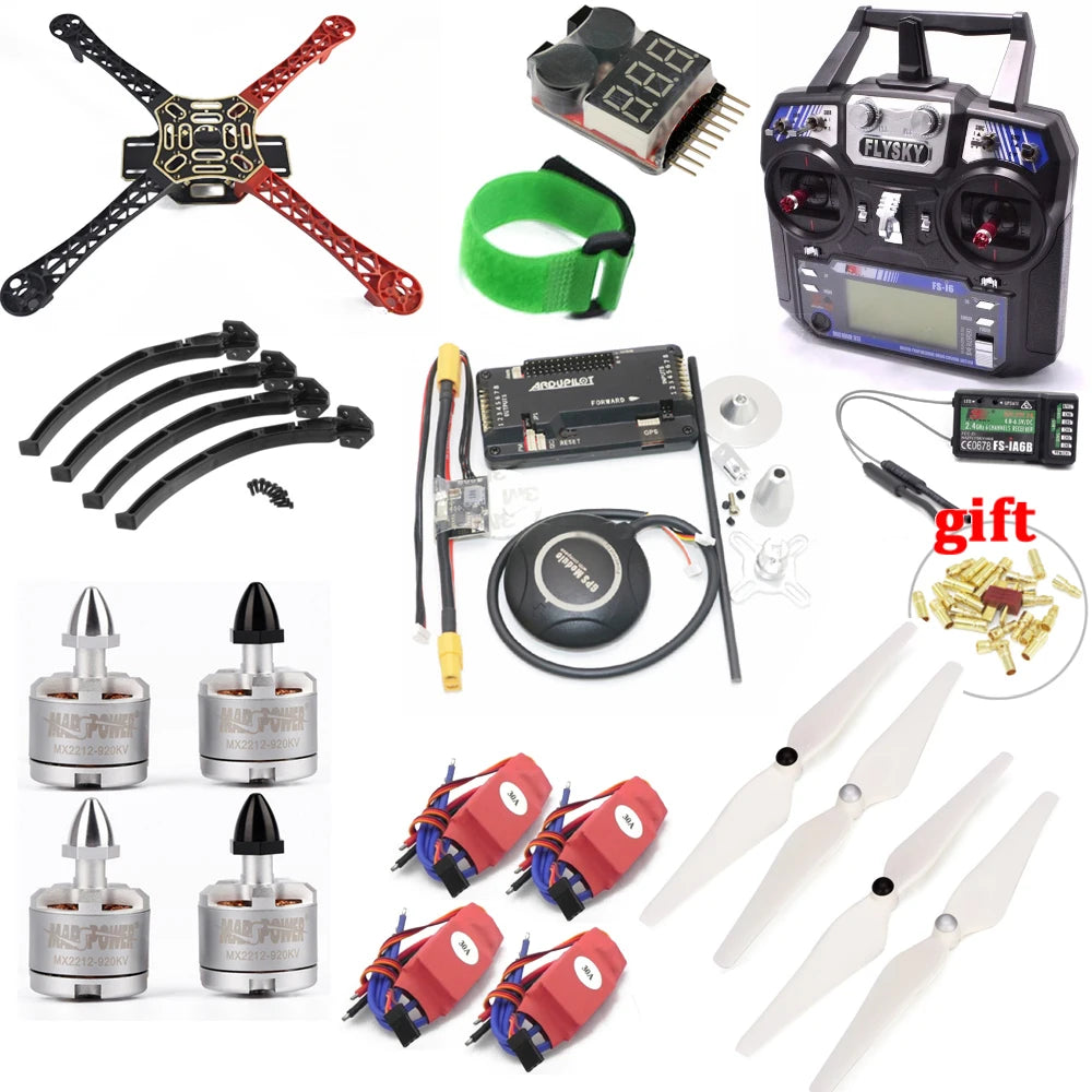 F450 Quadcopter Drone Kit with GPS Flight Controller & Motors China Mainland Tidesmit