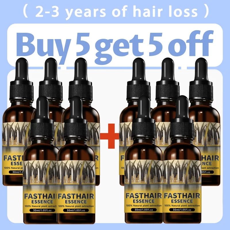 Tidesmit hair growth essential oil, non-greasy scalp treatment for hair regrowth, strengthening, and nourishment.