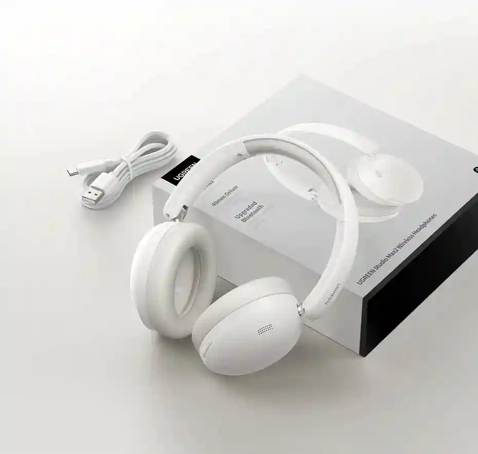 Tidesmit Wireless Headphones: 80H Playtime HiFi Over-Ear Bluetooth Audio Tidesmit