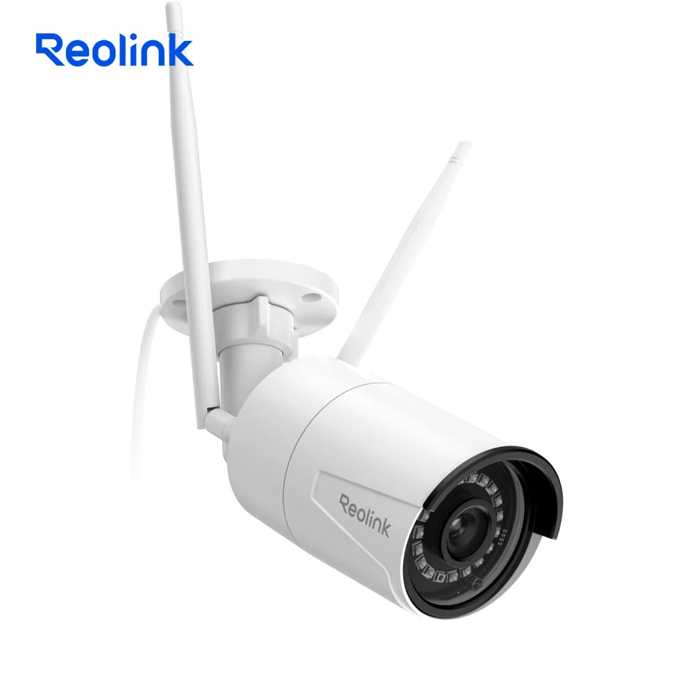 REOLINK 5MP Plug-in Outdoor WiFi Security Camera Security IP67 Smart Motion Detection Dual Wi-Fi IP Camera for Home Surveillance