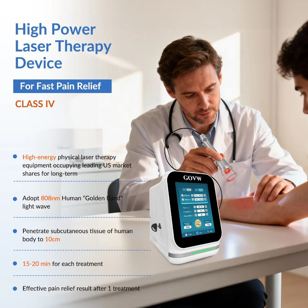 15W Laser Physiotherapy Device for Targeted Pain Relief | Tidesmit Relaxation Treatment Tidesmit