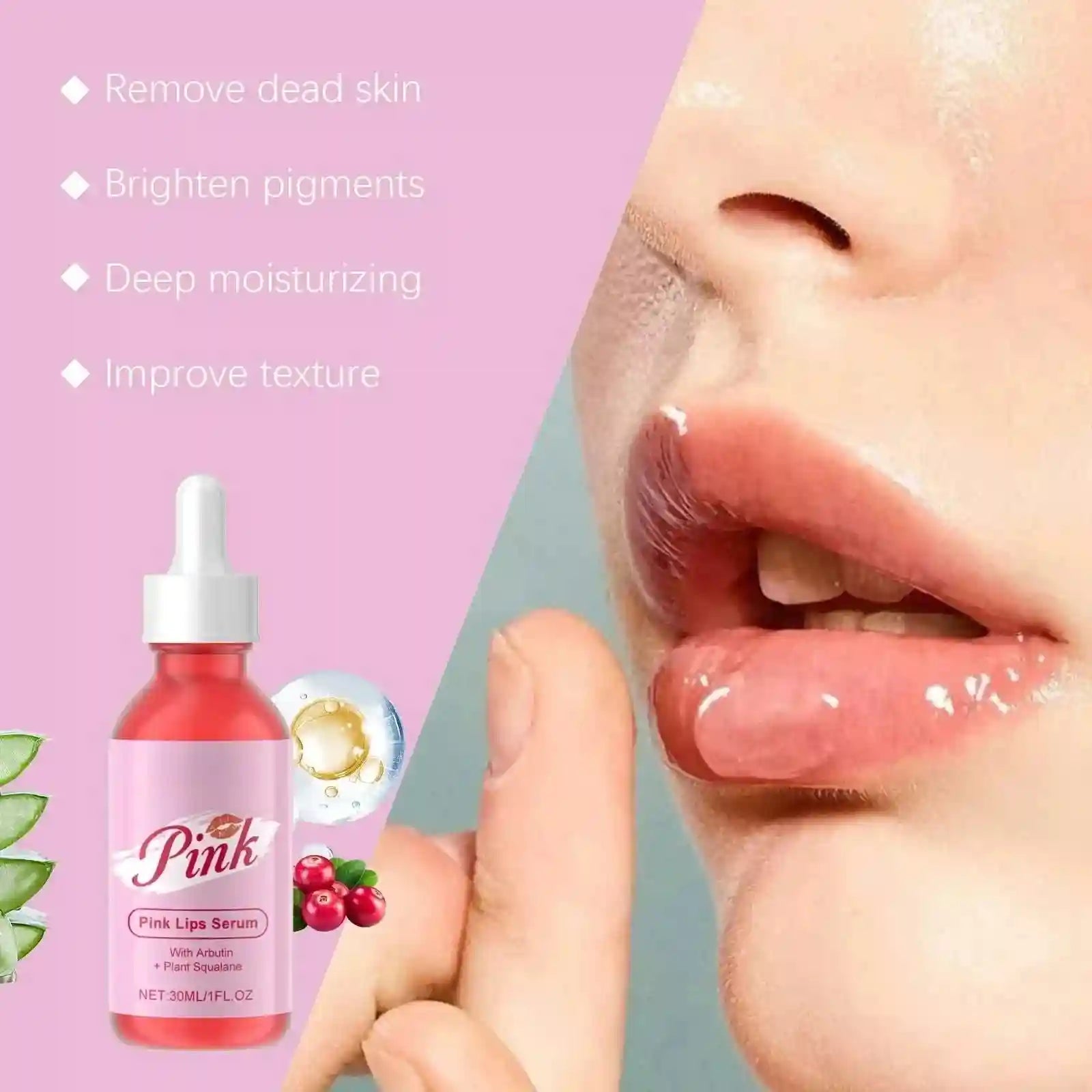 Lip Plumping Serum – Nourishing Anti-Wrinkle Lip Treatment Lip Care Tidesmit