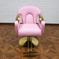 Hydraulic Barber Chair 360° Swivel Salon Seat Pink | Tidesmit Massage Chairs Barber Chair Tidesmit