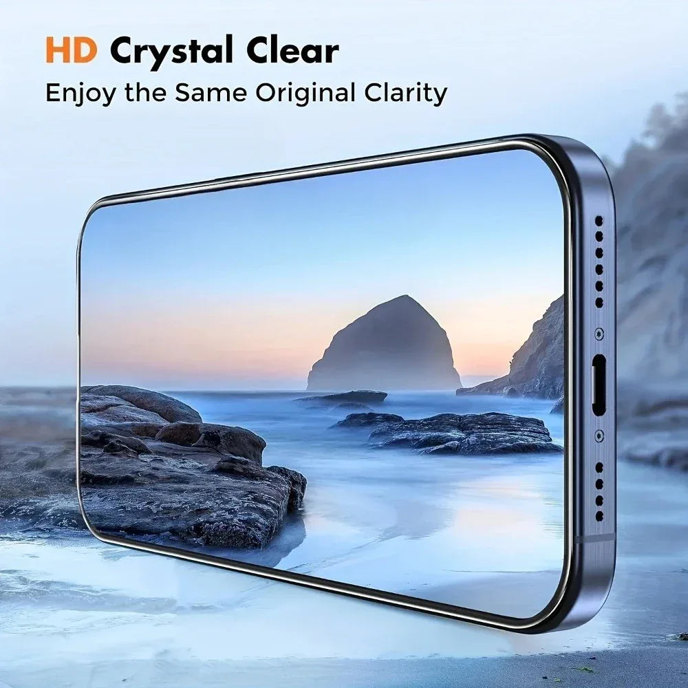 Samsung Galaxy Tempered Glass Screen Protector 3-Pack - Case-Friendly Tidesmit