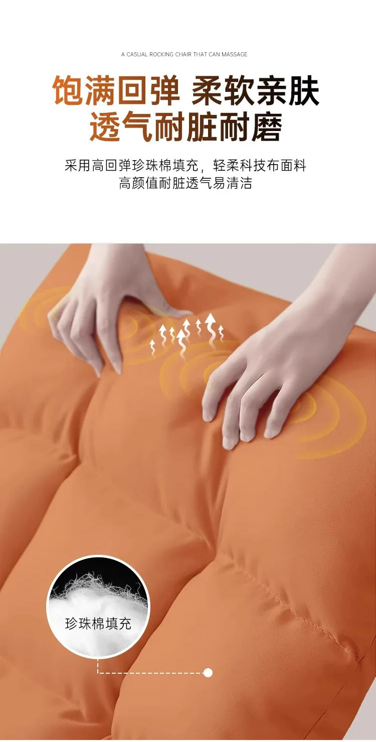 Full Body Massage Chair Recliner With Intelligent Rocking & Heat Therapy Massage Chairs Tidesmit