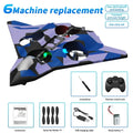 RC Foam Fighter Jet 6CH Stunt Drone - Durable EPP Foam - Tidesmit Blue Tidesmit