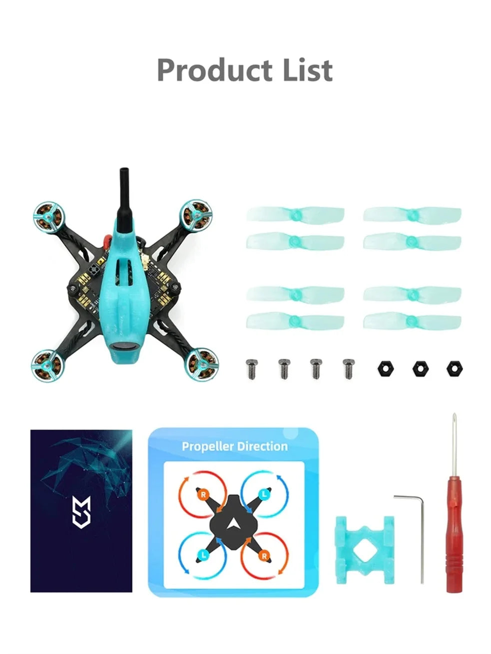 Nanofly16 Freestyle FPV Quadcopter - ELRS 2.4G & Frame Options Tidesmit