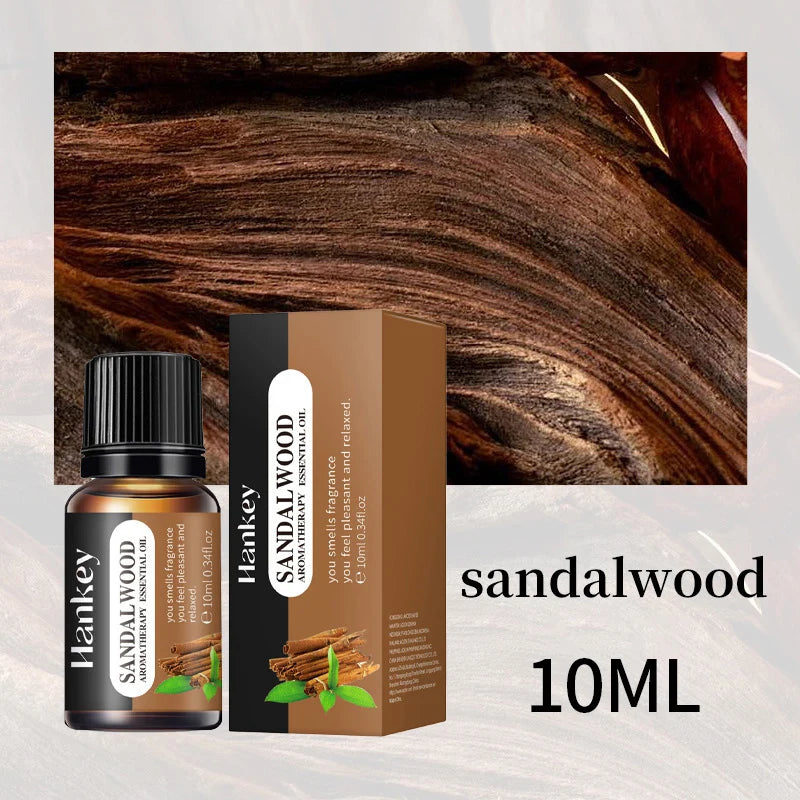 10ml Essential Oils For Humidifier Aromatic Diffuser Lavender Sakura Rose Coffee Sandalwood Lemon Fragrance Oil Making Candles
